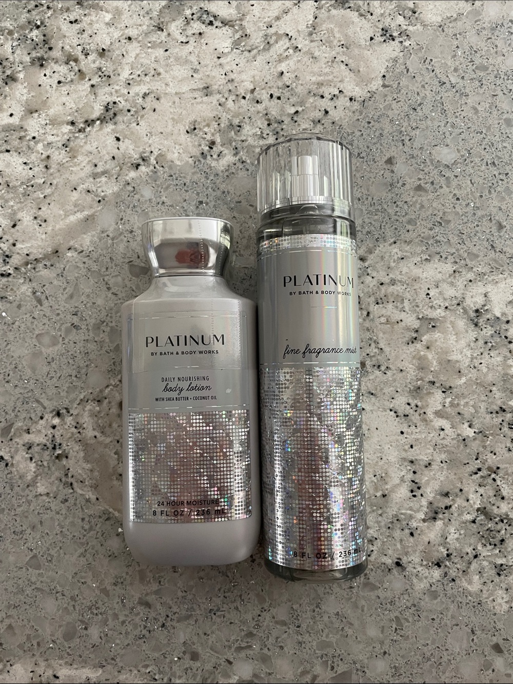 Bath & Body Works Platinum Lotion & Fragrance Mist